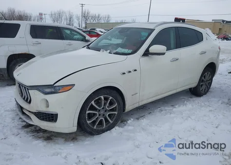 2019 Maserati Levante Granlusso z USA, uszkodzony, nr VIN ZN661XUL9KX313884